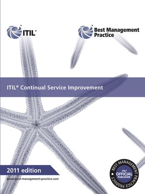cover image of ITIL Continual Service Improvement